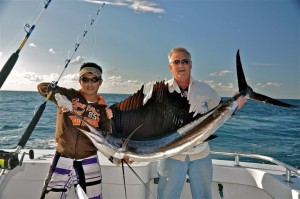 Captain Allan Foreman on the Country Girl Charters