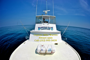 Hatteras Blue Fishing Charter Captain Mike Warren Hatteras, North Carolina 27943 Always open Phone (252) 995-5839