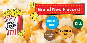 OBX Summertime Popcorn Flavors